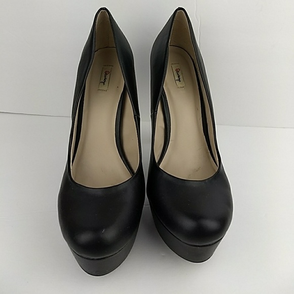 Isenboye Black Platform Pumps Size 8.5 - Picture 3 of 8